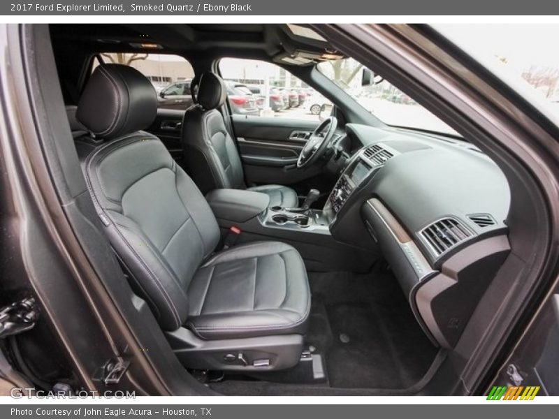 Smoked Quartz / Ebony Black 2017 Ford Explorer Limited