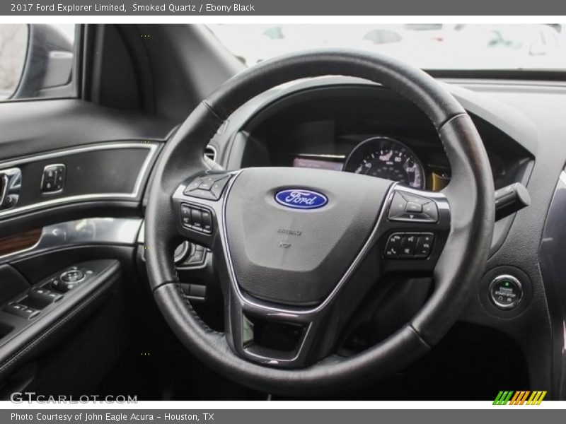 Smoked Quartz / Ebony Black 2017 Ford Explorer Limited