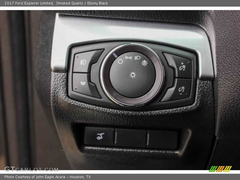 Smoked Quartz / Ebony Black 2017 Ford Explorer Limited