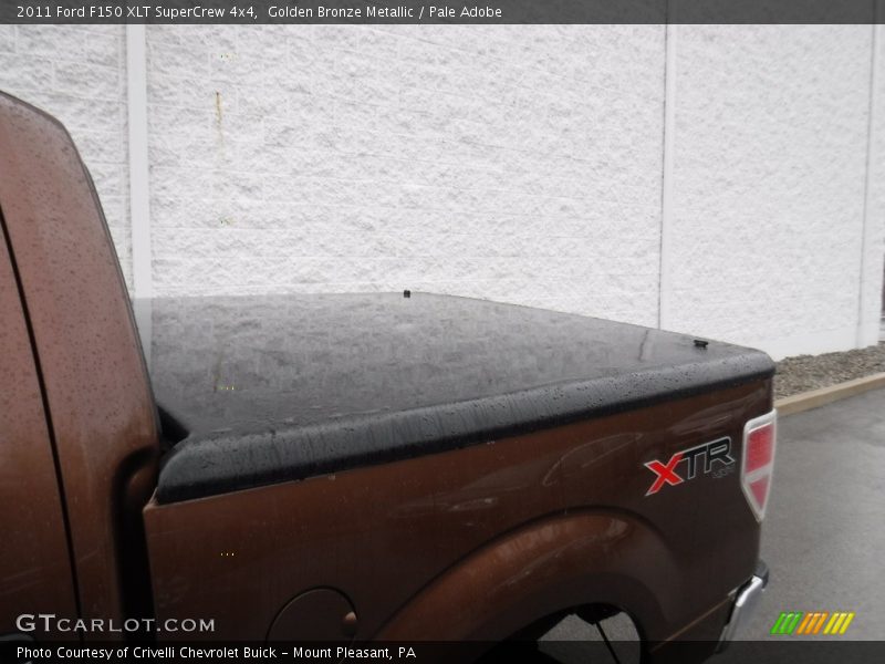 Golden Bronze Metallic / Pale Adobe 2011 Ford F150 XLT SuperCrew 4x4