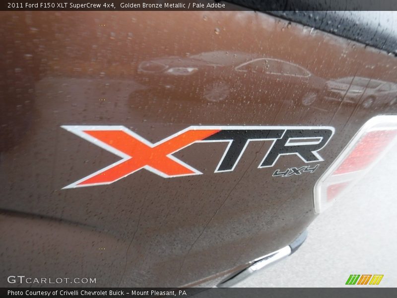 Golden Bronze Metallic / Pale Adobe 2011 Ford F150 XLT SuperCrew 4x4
