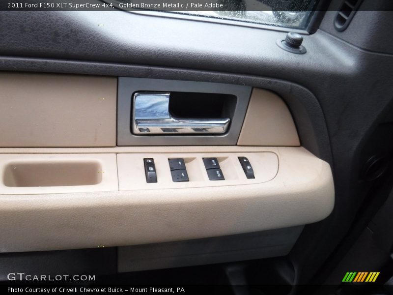 Golden Bronze Metallic / Pale Adobe 2011 Ford F150 XLT SuperCrew 4x4