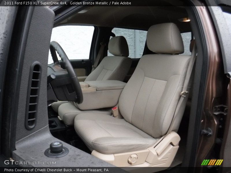 Golden Bronze Metallic / Pale Adobe 2011 Ford F150 XLT SuperCrew 4x4