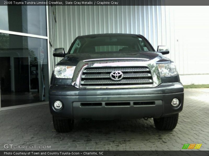 Slate Gray Metallic / Graphite Gray 2008 Toyota Tundra Limited CrewMax