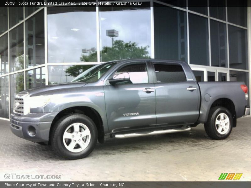 Slate Gray Metallic / Graphite Gray 2008 Toyota Tundra Limited CrewMax