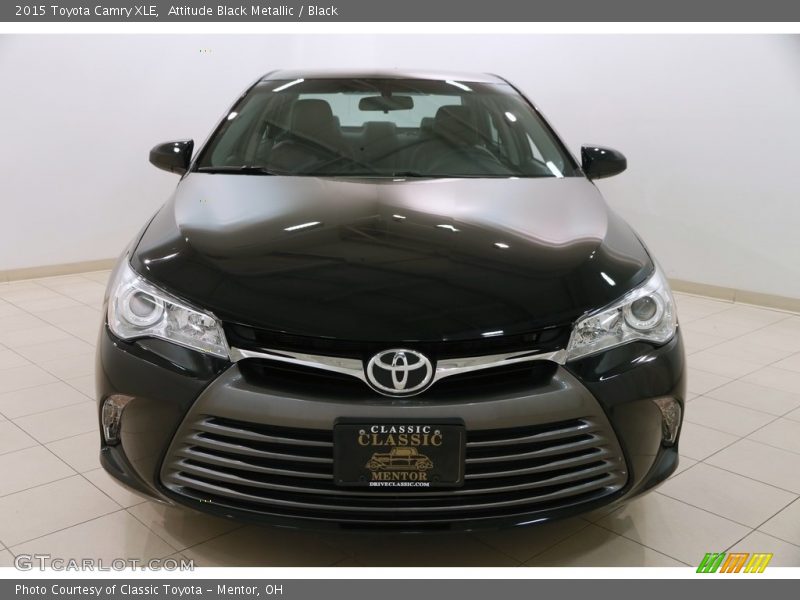 Attitude Black Metallic / Black 2015 Toyota Camry XLE
