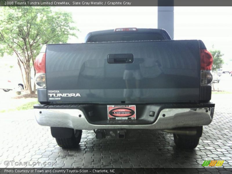 Slate Gray Metallic / Graphite Gray 2008 Toyota Tundra Limited CrewMax