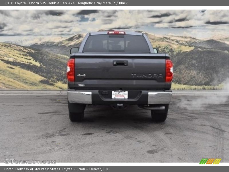 Magnetic Gray Metallic / Black 2018 Toyota Tundra SR5 Double Cab 4x4