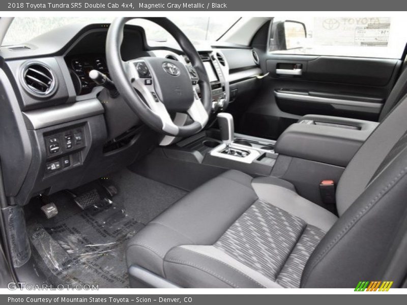 Magnetic Gray Metallic / Black 2018 Toyota Tundra SR5 Double Cab 4x4