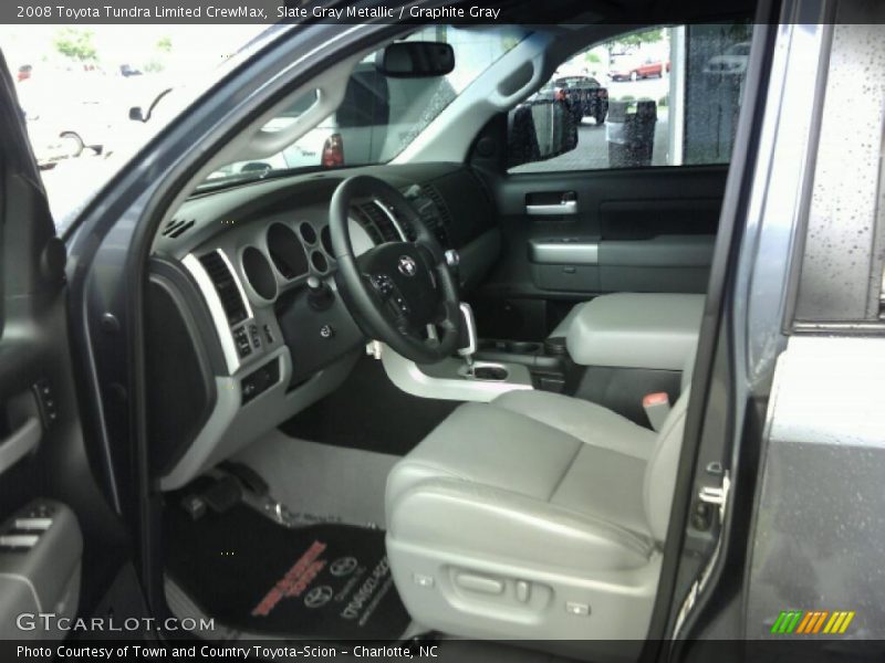 Slate Gray Metallic / Graphite Gray 2008 Toyota Tundra Limited CrewMax