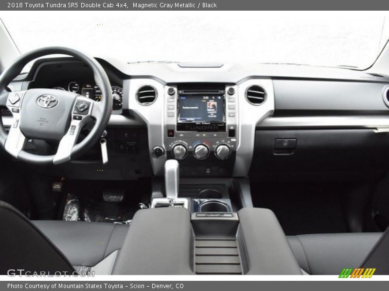 Magnetic Gray Metallic / Black 2018 Toyota Tundra SR5 Double Cab 4x4