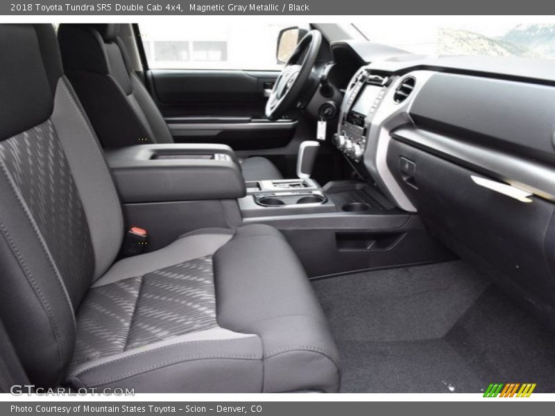 Magnetic Gray Metallic / Black 2018 Toyota Tundra SR5 Double Cab 4x4