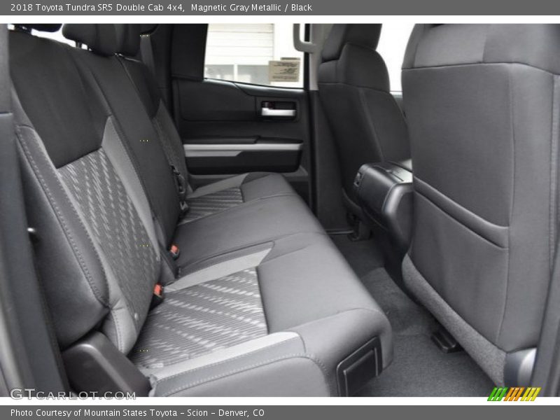 Magnetic Gray Metallic / Black 2018 Toyota Tundra SR5 Double Cab 4x4