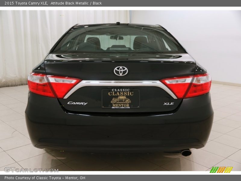 Attitude Black Metallic / Black 2015 Toyota Camry XLE