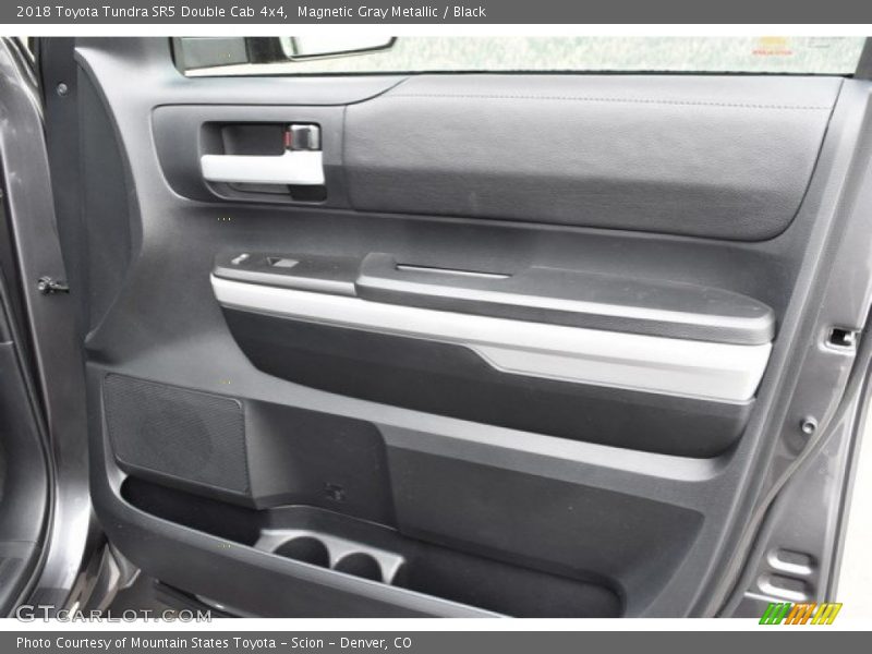 Magnetic Gray Metallic / Black 2018 Toyota Tundra SR5 Double Cab 4x4