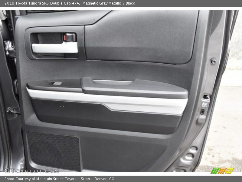 Magnetic Gray Metallic / Black 2018 Toyota Tundra SR5 Double Cab 4x4