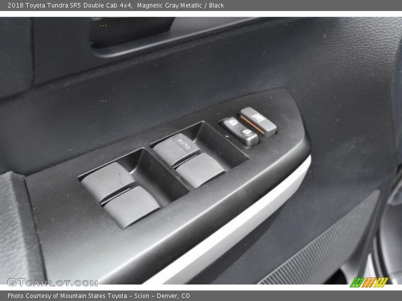 Magnetic Gray Metallic / Black 2018 Toyota Tundra SR5 Double Cab 4x4