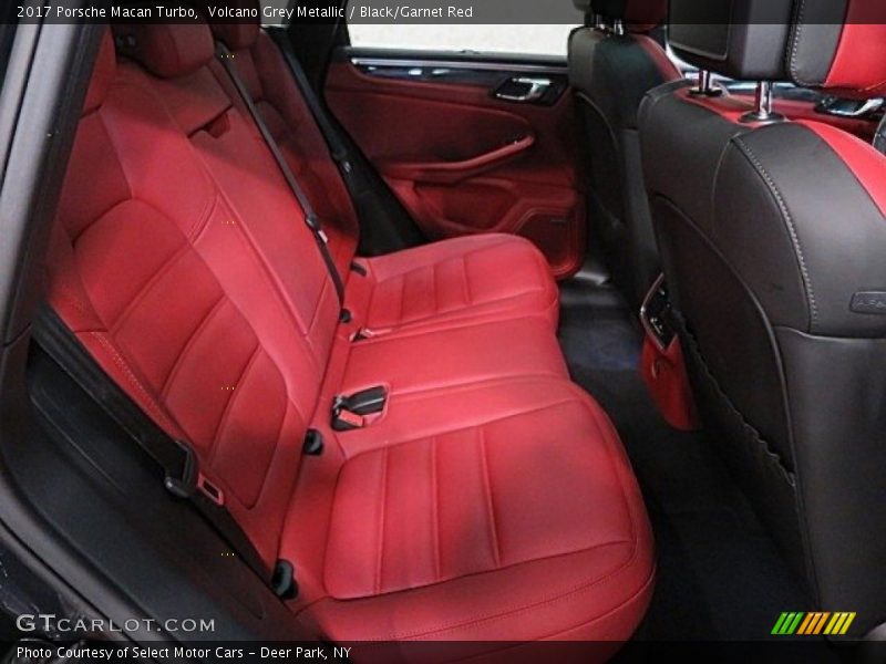 Rear Seat of 2017 Macan Turbo