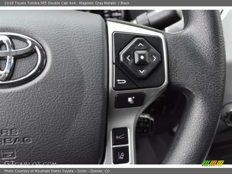 Magnetic Gray Metallic / Black 2018 Toyota Tundra SR5 Double Cab 4x4