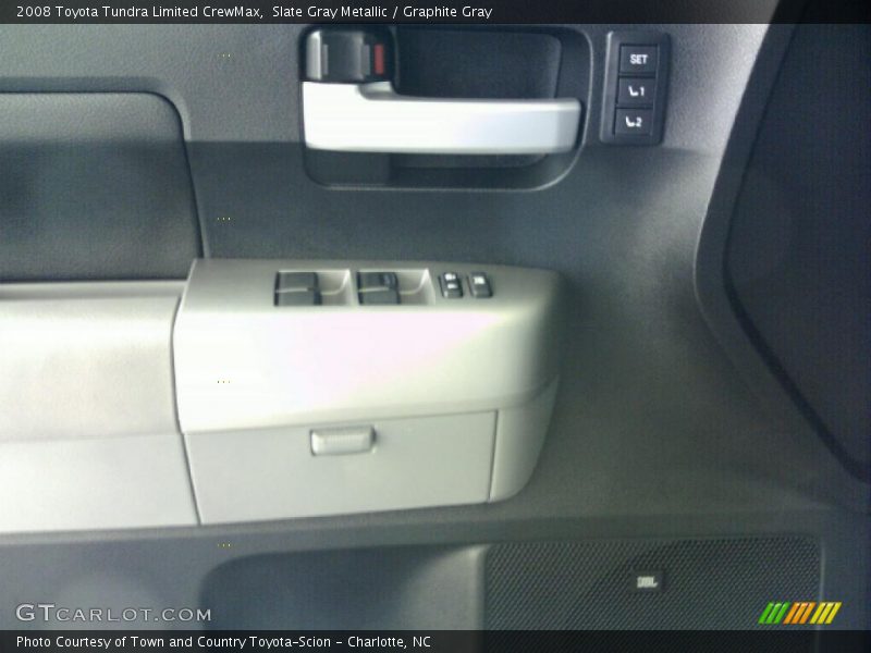 Slate Gray Metallic / Graphite Gray 2008 Toyota Tundra Limited CrewMax
