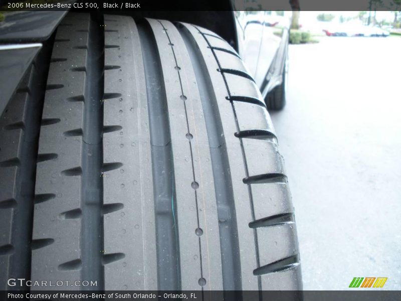 Black / Black 2006 Mercedes-Benz CLS 500