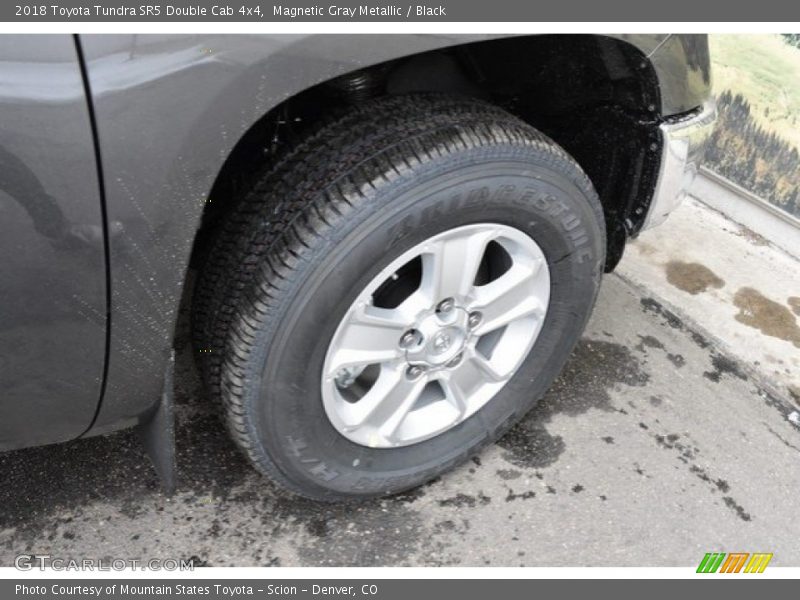 Magnetic Gray Metallic / Black 2018 Toyota Tundra SR5 Double Cab 4x4