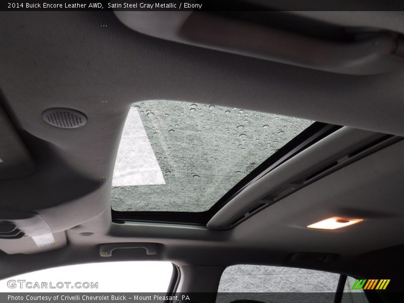 Satin Steel Gray Metallic / Ebony 2014 Buick Encore Leather AWD