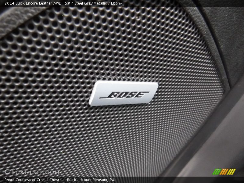 Satin Steel Gray Metallic / Ebony 2014 Buick Encore Leather AWD
