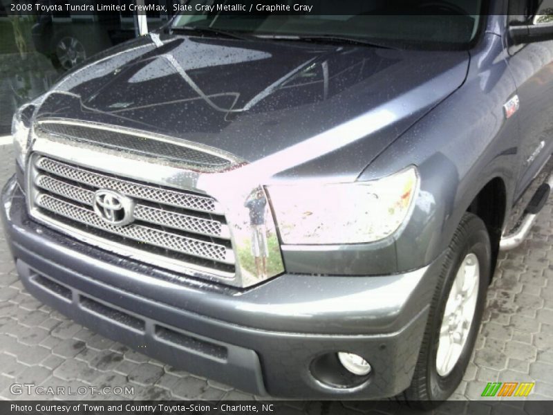 Slate Gray Metallic / Graphite Gray 2008 Toyota Tundra Limited CrewMax