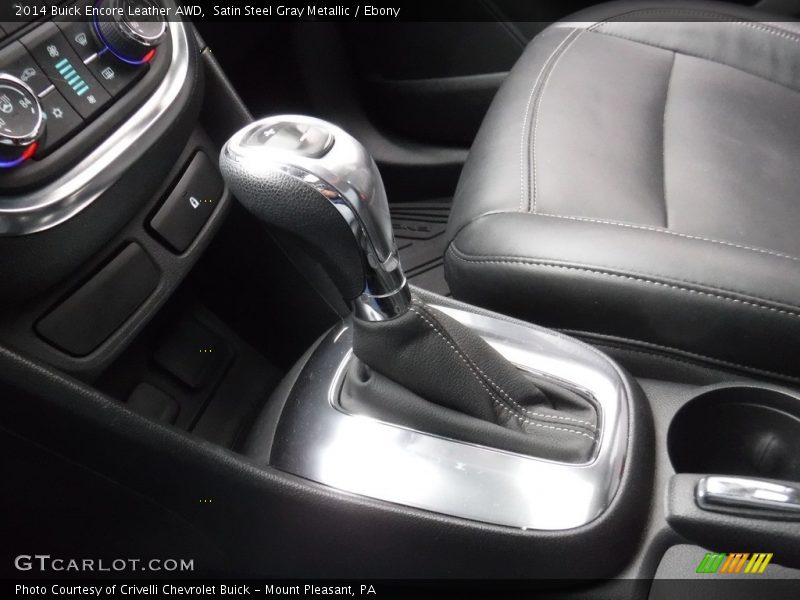 Satin Steel Gray Metallic / Ebony 2014 Buick Encore Leather AWD