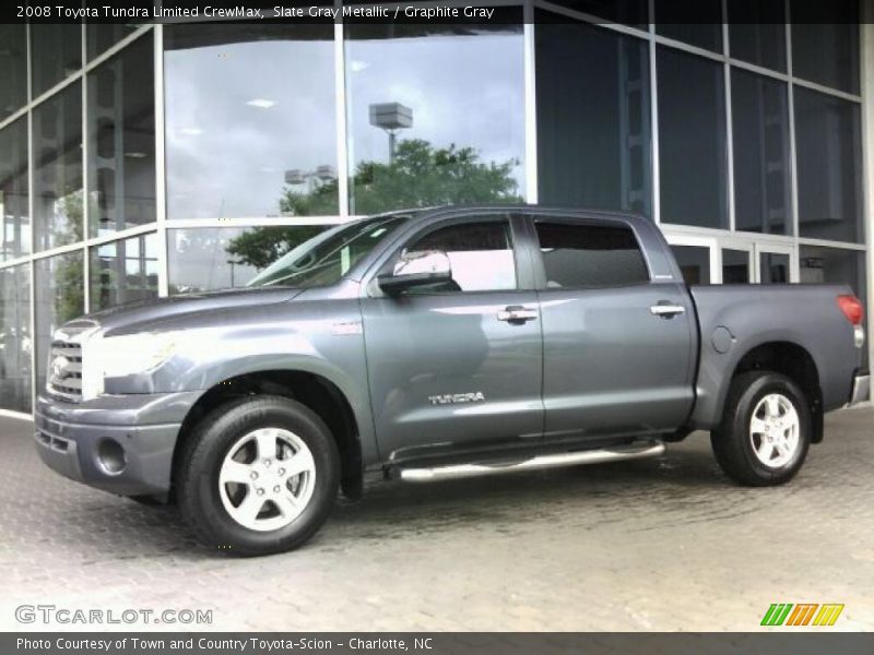 Slate Gray Metallic / Graphite Gray 2008 Toyota Tundra Limited CrewMax