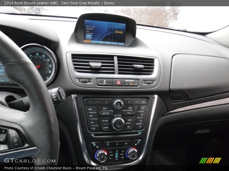 Satin Steel Gray Metallic / Ebony 2014 Buick Encore Leather AWD