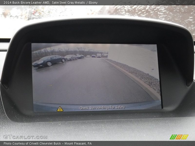 Satin Steel Gray Metallic / Ebony 2014 Buick Encore Leather AWD