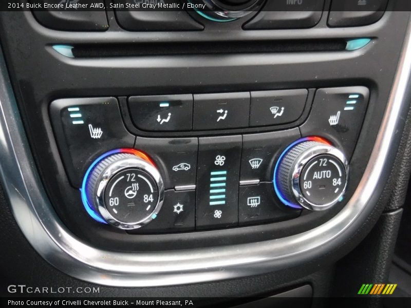 Satin Steel Gray Metallic / Ebony 2014 Buick Encore Leather AWD
