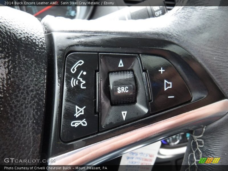 Satin Steel Gray Metallic / Ebony 2014 Buick Encore Leather AWD