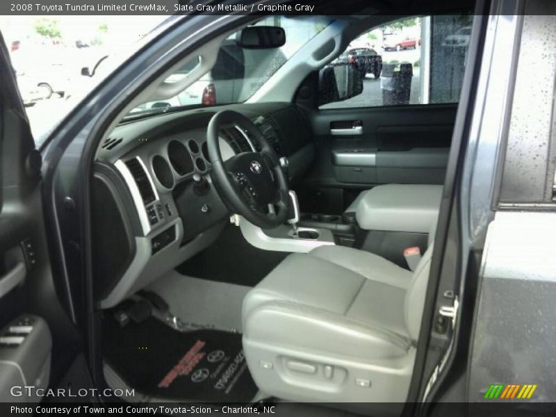 Slate Gray Metallic / Graphite Gray 2008 Toyota Tundra Limited CrewMax