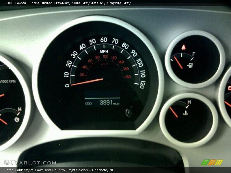 Slate Gray Metallic / Graphite Gray 2008 Toyota Tundra Limited CrewMax
