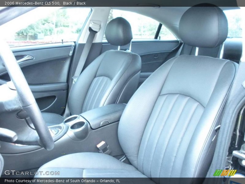 Black / Black 2006 Mercedes-Benz CLS 500