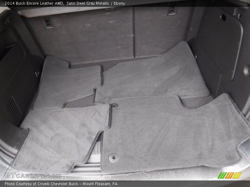 Satin Steel Gray Metallic / Ebony 2014 Buick Encore Leather AWD