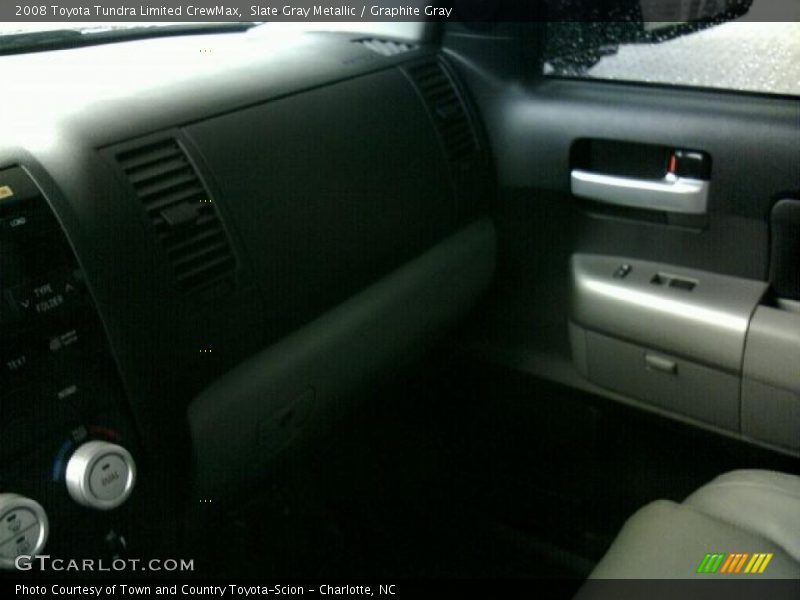 Slate Gray Metallic / Graphite Gray 2008 Toyota Tundra Limited CrewMax