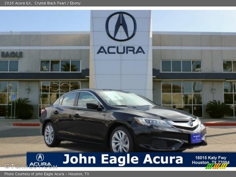 Crystal Black Pearl / Ebony 2016 Acura ILX