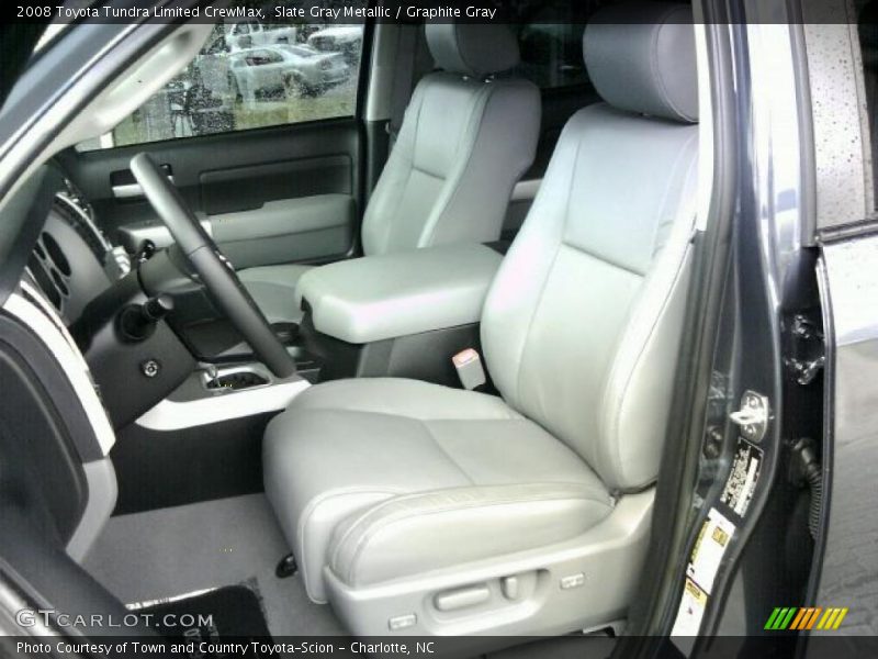 Slate Gray Metallic / Graphite Gray 2008 Toyota Tundra Limited CrewMax