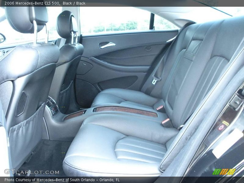 Black / Black 2006 Mercedes-Benz CLS 500
