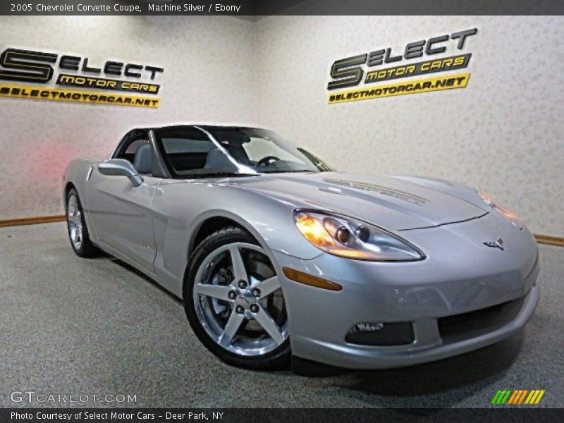 Machine Silver / Ebony 2005 Chevrolet Corvette Coupe