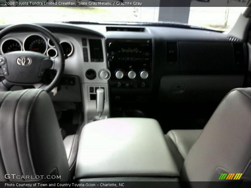 Slate Gray Metallic / Graphite Gray 2008 Toyota Tundra Limited CrewMax