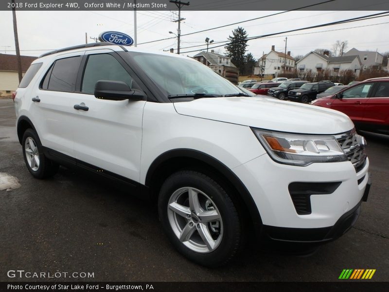 Front 3/4 View of 2018 Explorer 4WD