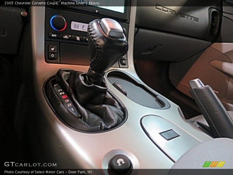 Machine Silver / Ebony 2005 Chevrolet Corvette Coupe