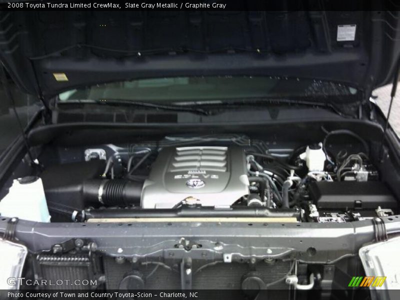 Slate Gray Metallic / Graphite Gray 2008 Toyota Tundra Limited CrewMax