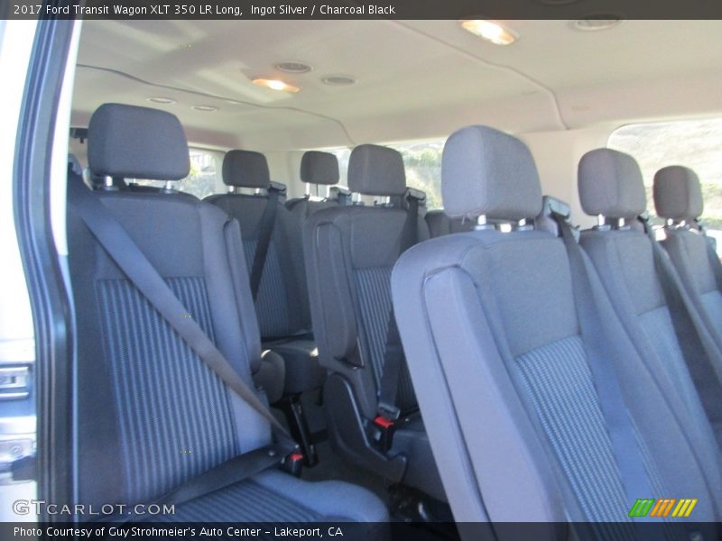 Rear Seat of 2017 Transit Wagon XLT 350 LR Long