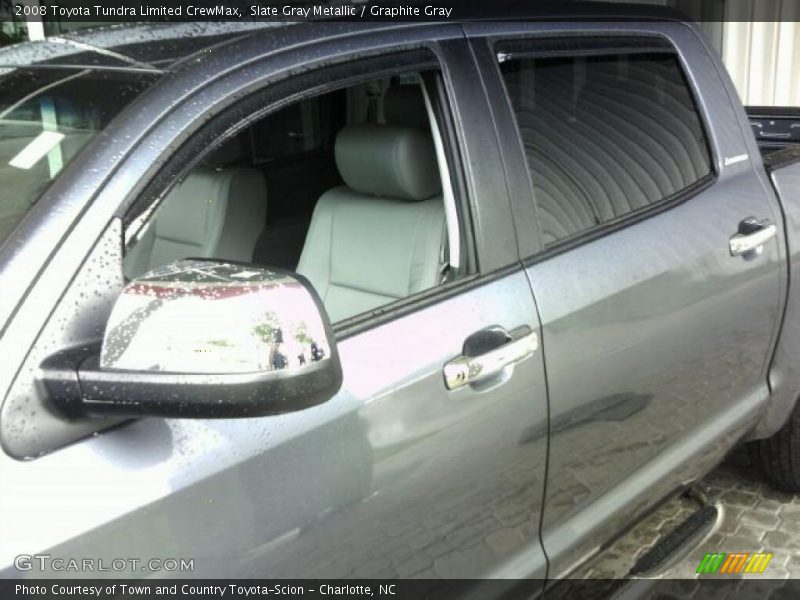 Slate Gray Metallic / Graphite Gray 2008 Toyota Tundra Limited CrewMax